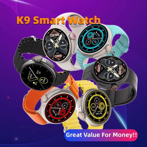 K9 Smart Watch Round Screen Wireless Charging NFC And Payment Function - Image 9